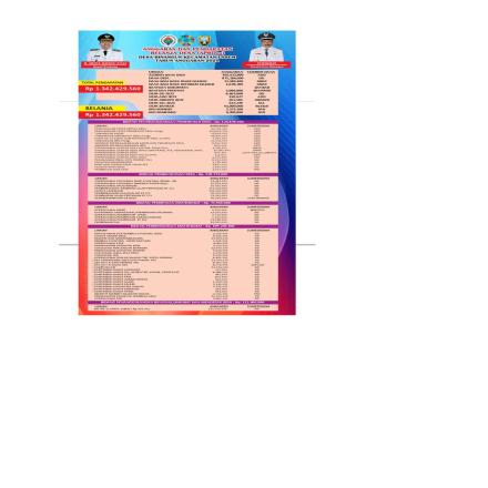 INFO GRAFIS APBDES 2024 DESA BINANGUN TAHUNA NGGARAN 2024